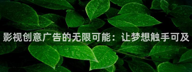 战地影视在线观看：影视创意广告的无限可能：让梦想触手可及